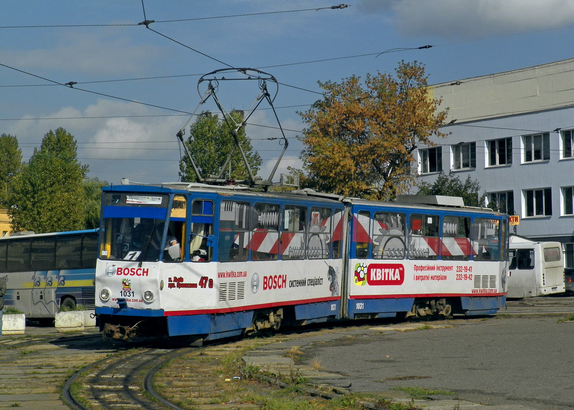 Львов, Tatra KT4SU № 1031