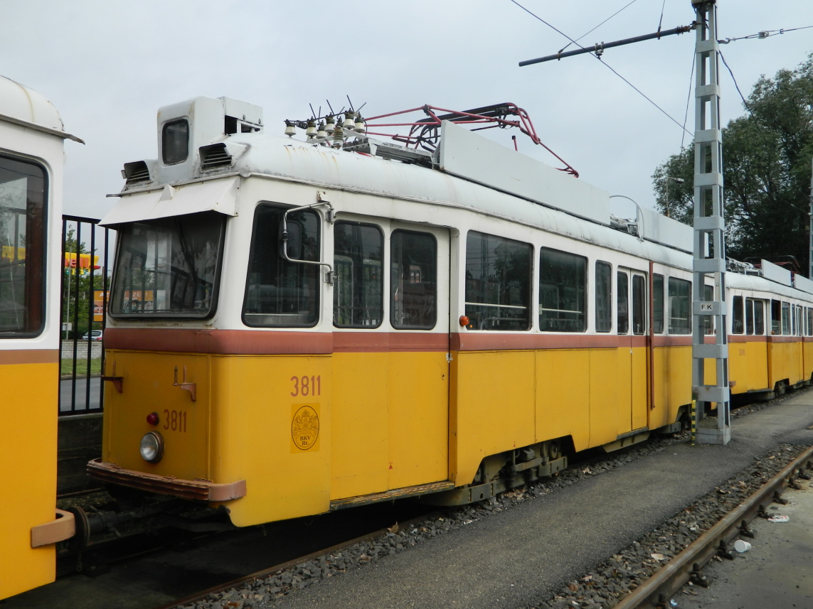 Будапешт, Ganz UV5 № 3811; Будапешт — Трамвайные депо