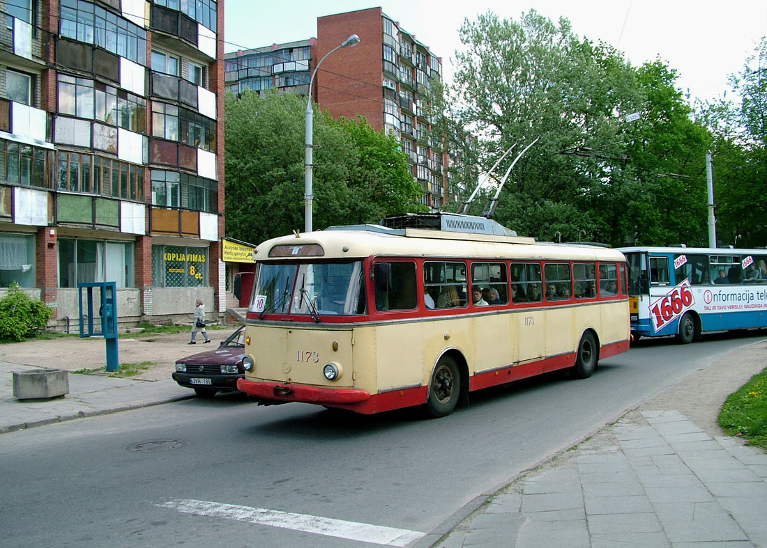 Вильнюс, Škoda 9TrH27 № 1173