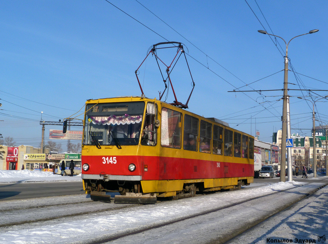 Барнаул, Tatra T6B5SU № 3145