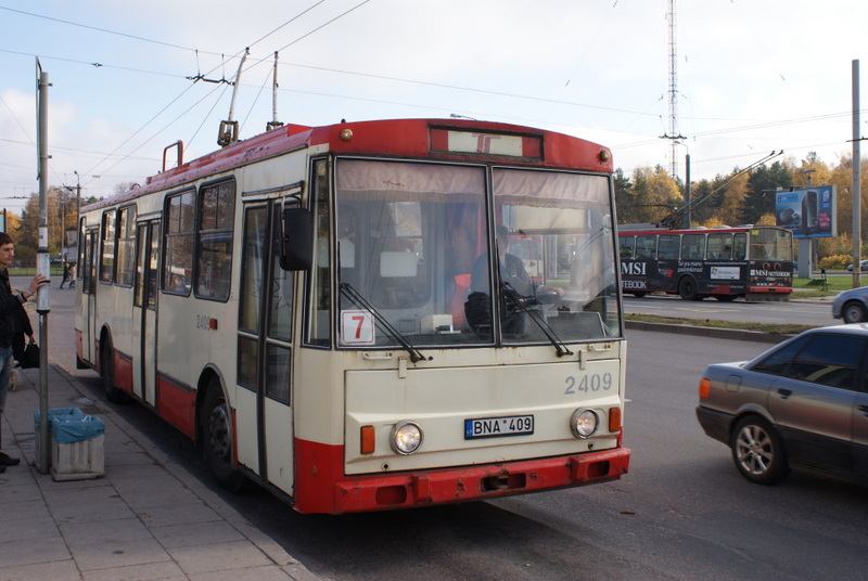 Вильнюс, Škoda 14Tr01 № 2409