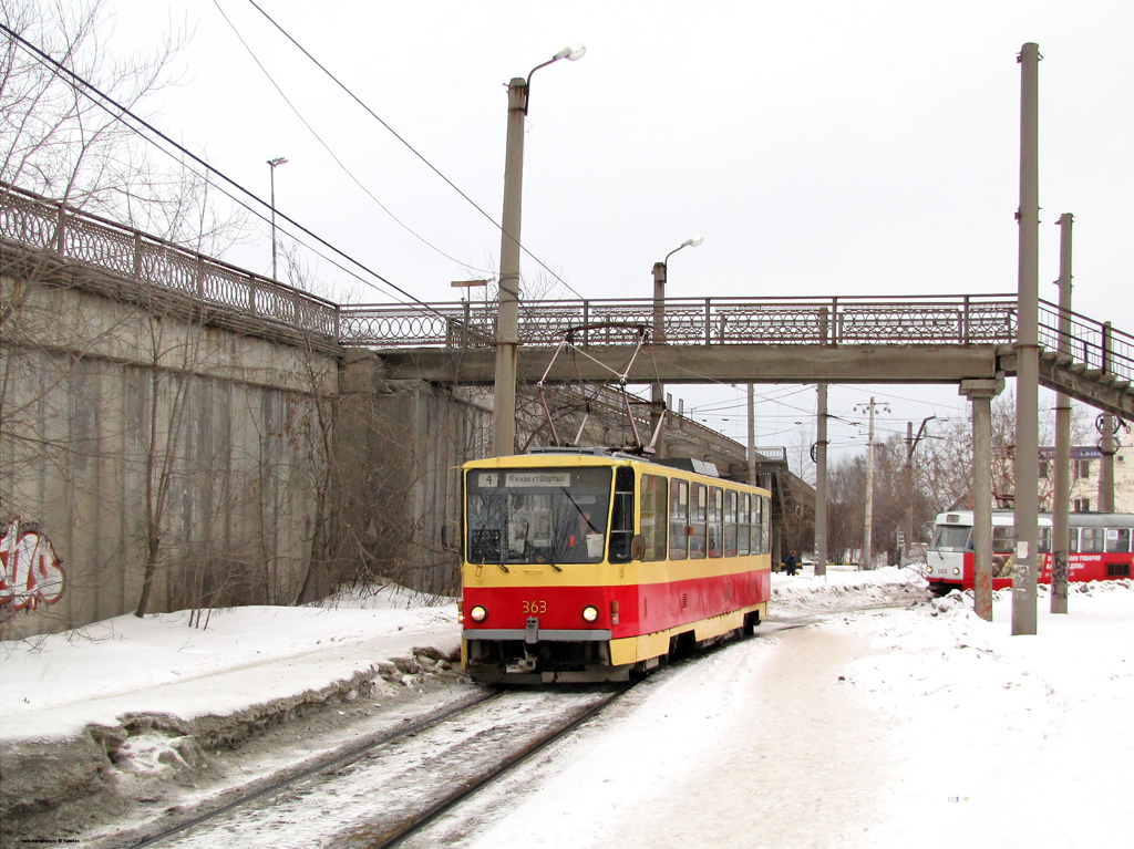 Екатеринбург, Tatra T6B5SU № 363