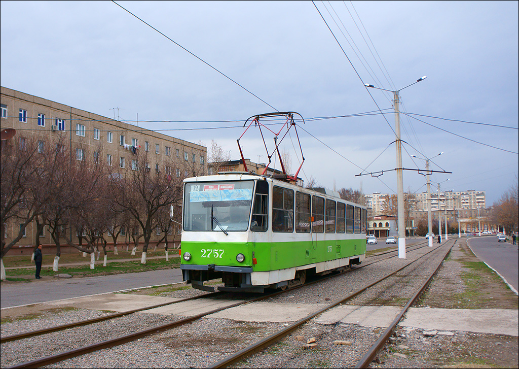 Ташкент, Tatra T6B5SU № 2757