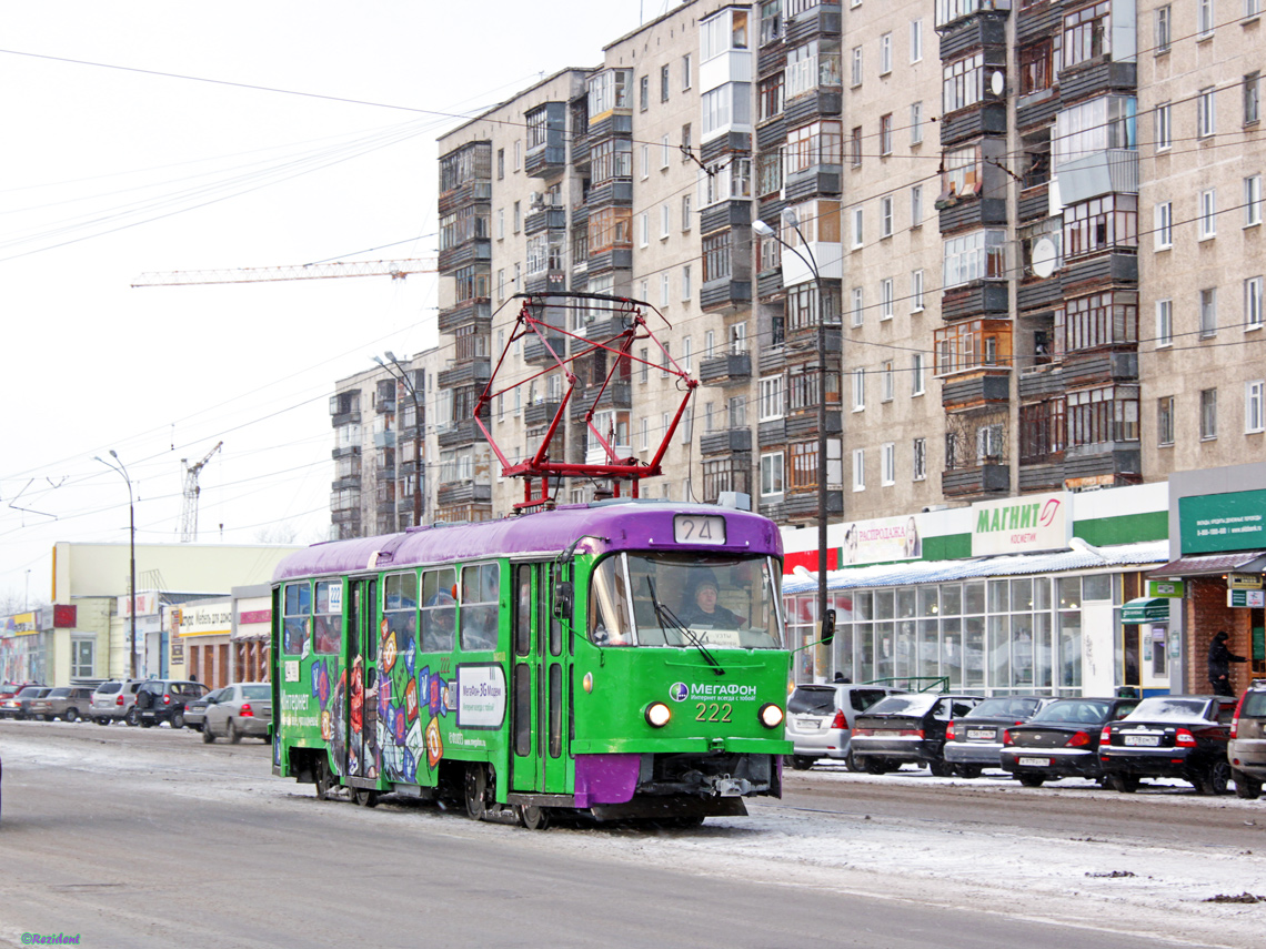 Екатеринбург, Tatra T3SU № 222