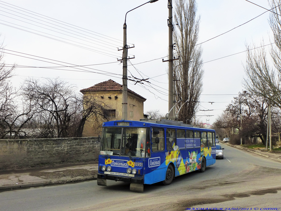 Крымский троллейбус, Škoda 14Tr02/6 № 2052