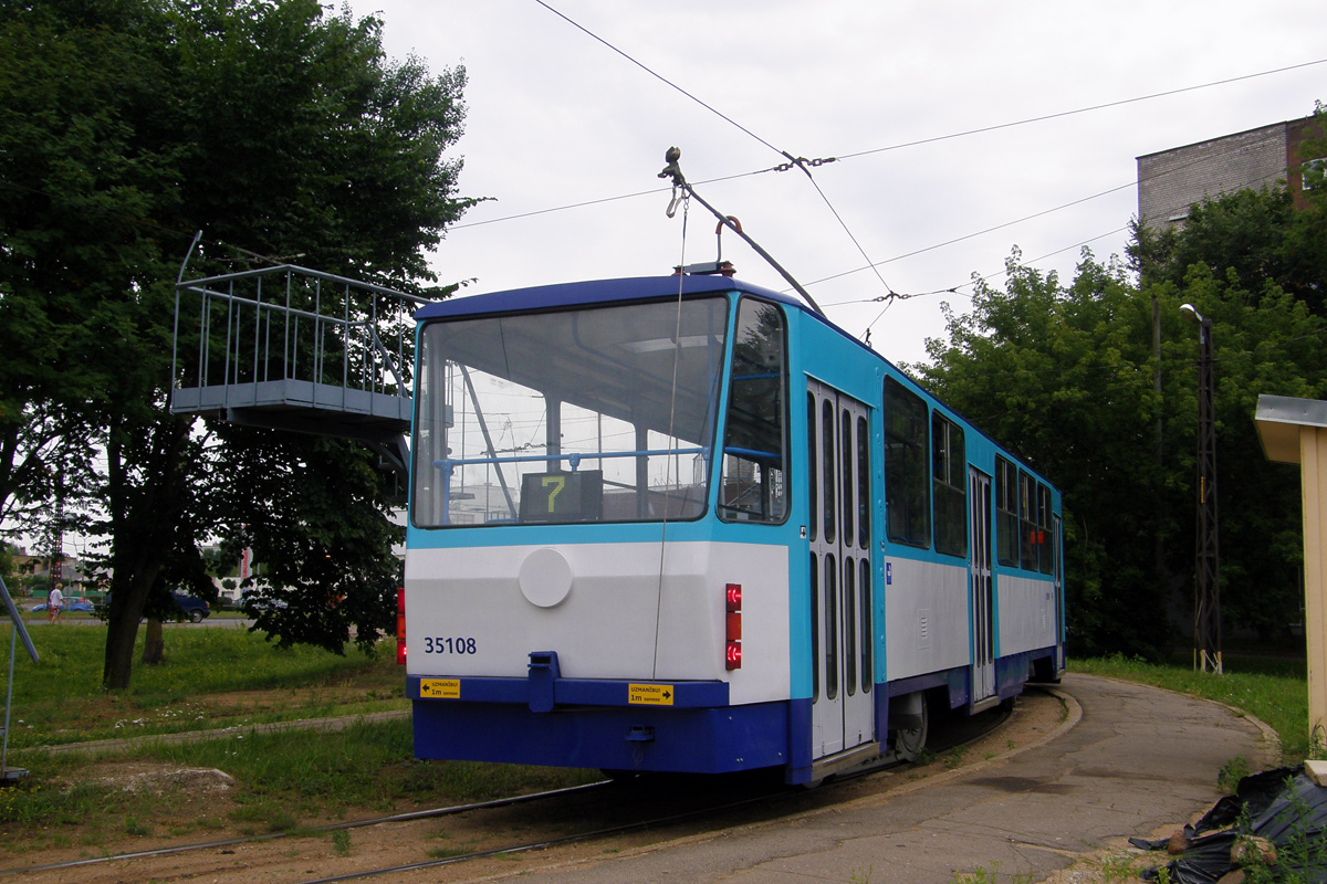 Рига, Tatra T3MR (T6B5-R) № 35108