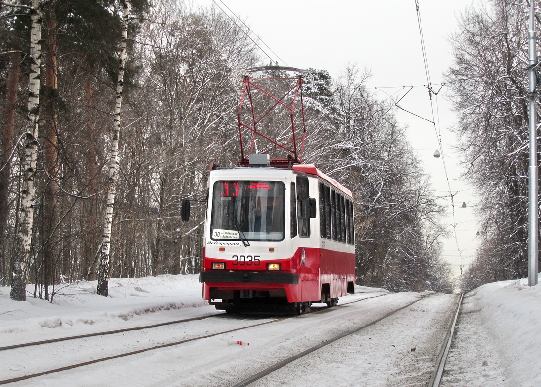 Москва, 71-134А (ЛМ-99АЭ) № 3035 Москва, 71-134А (ЛМ-99АЭ) № 3035