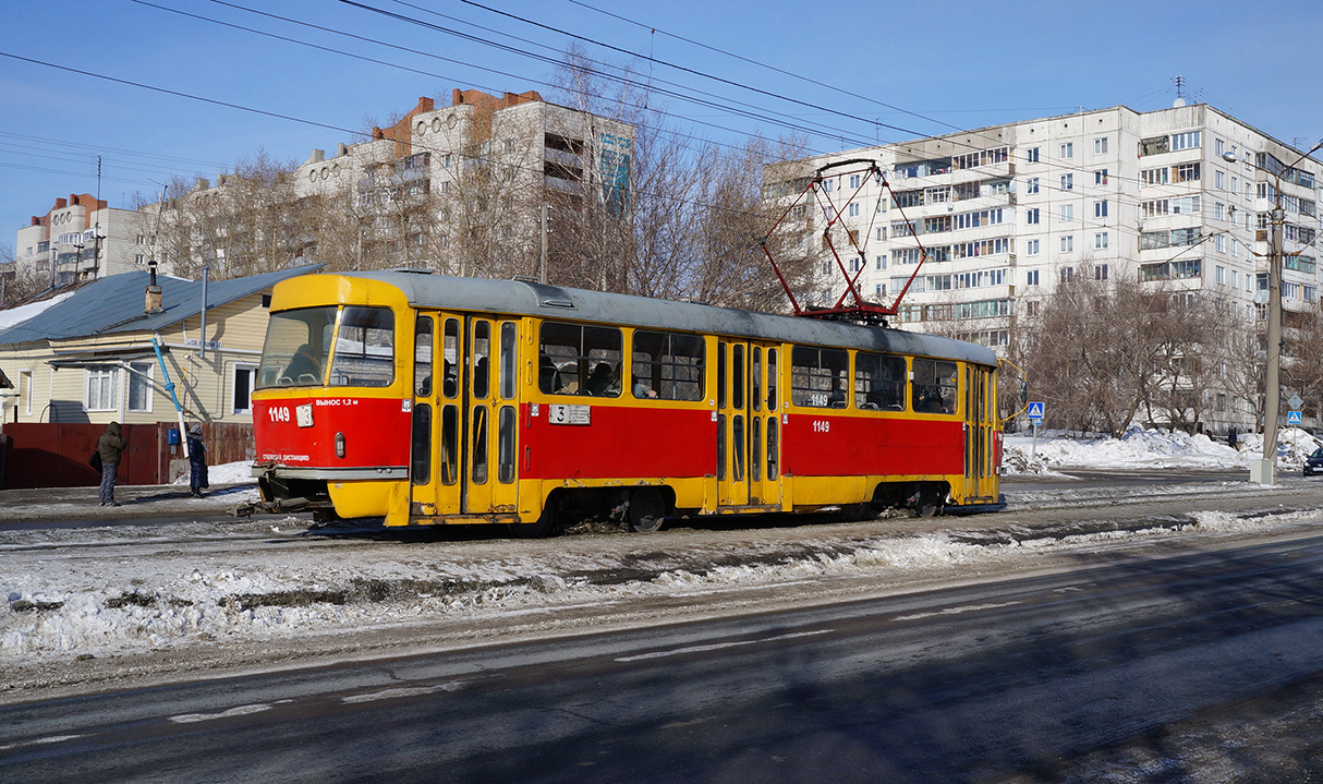 Барнаул, Tatra T3SU № 1149