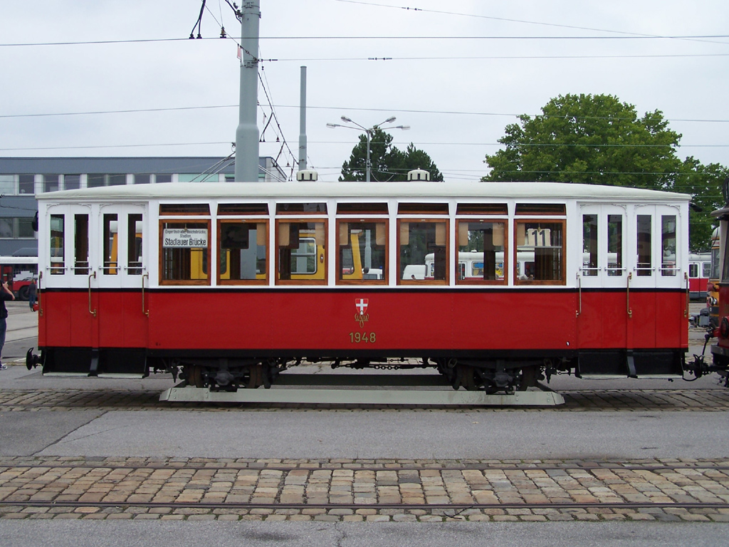 Вена, Rohrbacher Тype u3 № 1948; Вена — Tramwaytag 2009