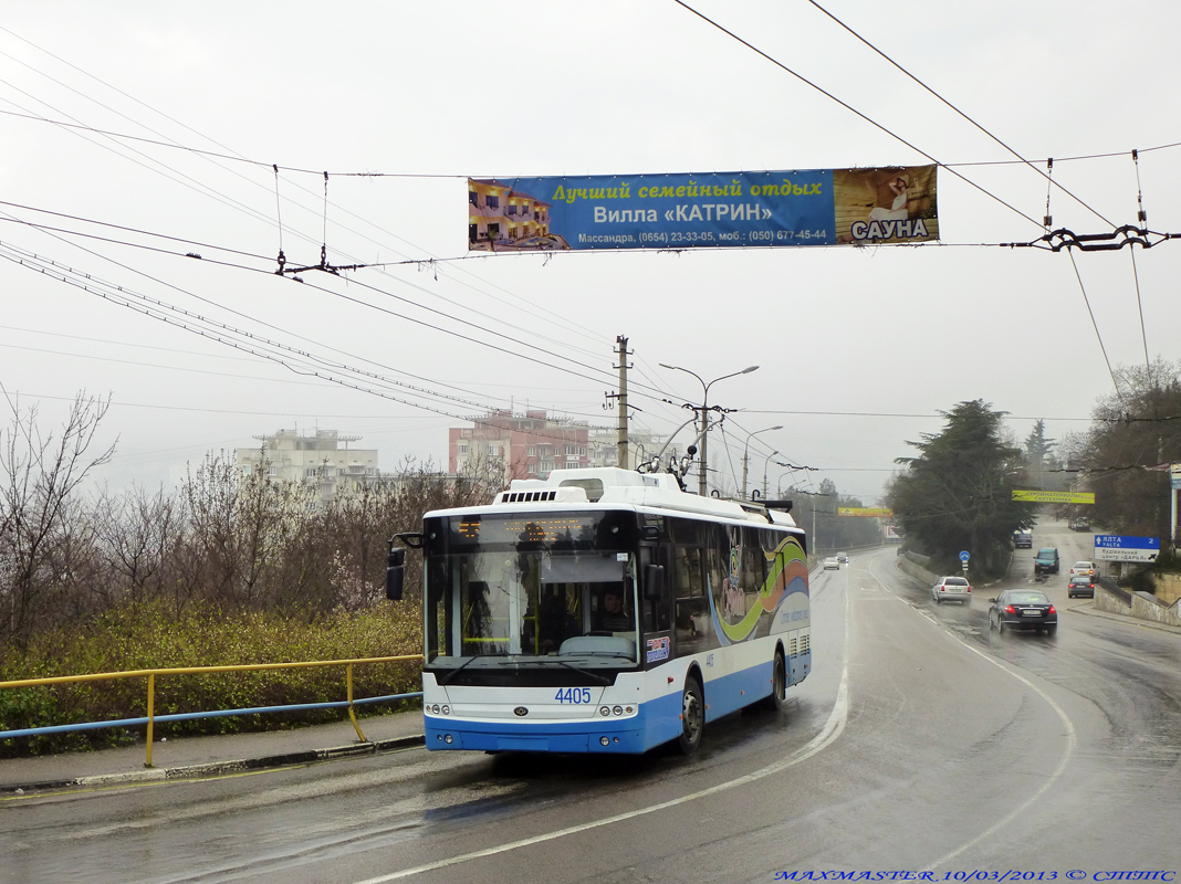 Крымский троллейбус, Богдан Т70115 № 4405