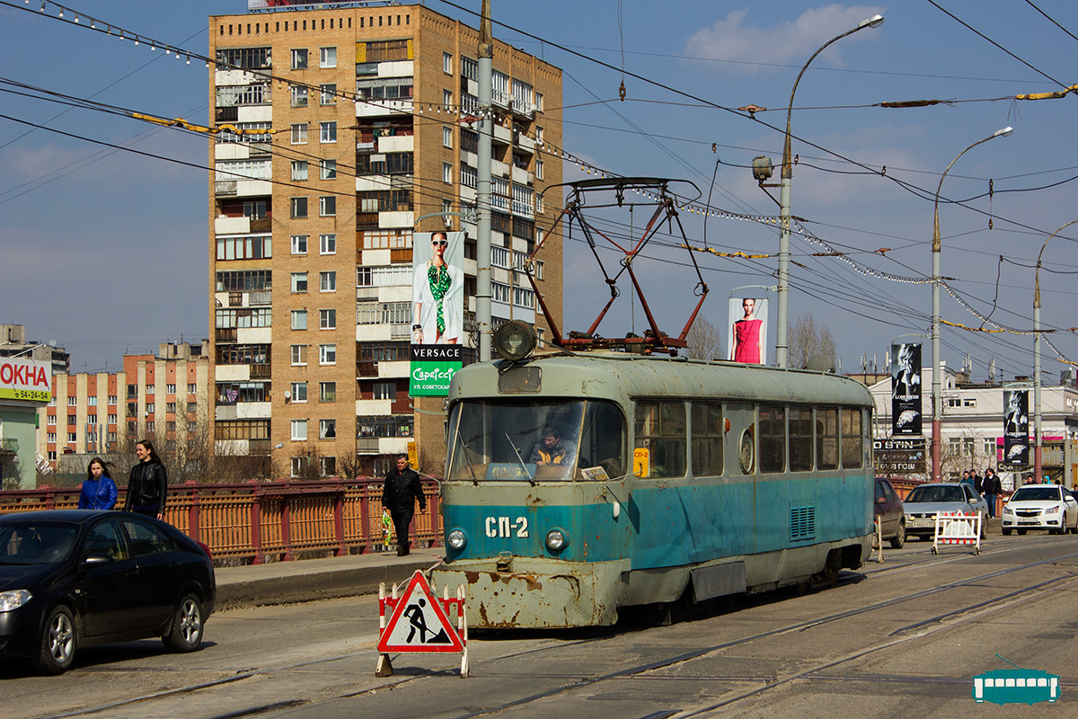 Орёл, Tatra T3SU № СП-2; Орёл — Автономная работа трамвая №4 из-за ремонта Красного моста (2013 г.)