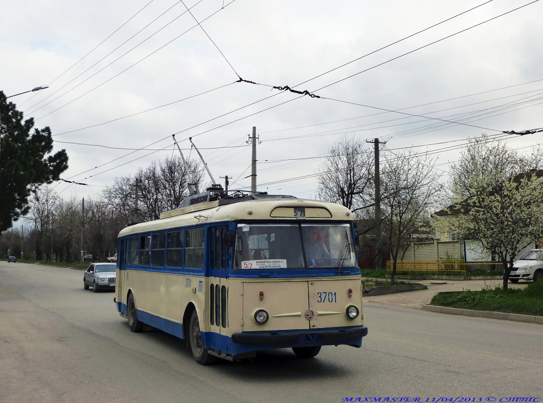 Крымский троллейбус, Škoda 9TrH27 № 3701