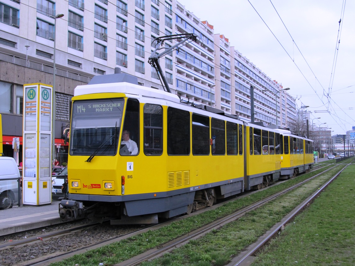 Берлин, Tatra KT4DM № 6122