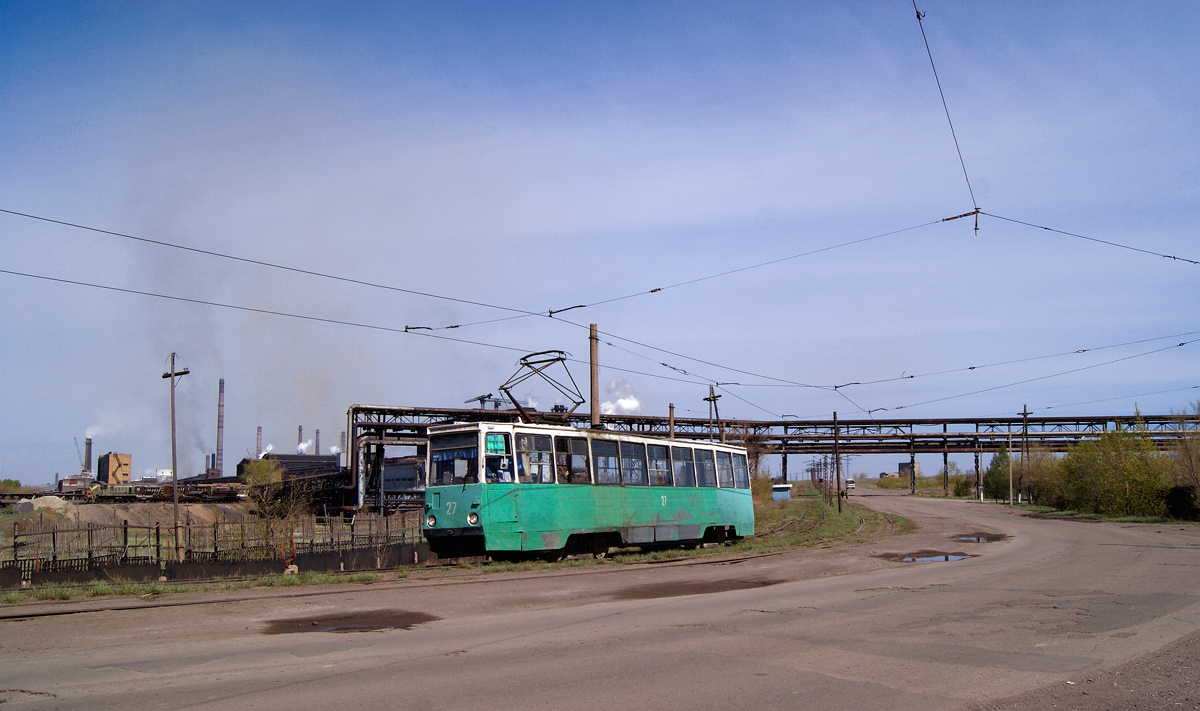 Темиртау, 71-605 (КТМ-5М3) № 27; Темиртау — Демонтированные линии