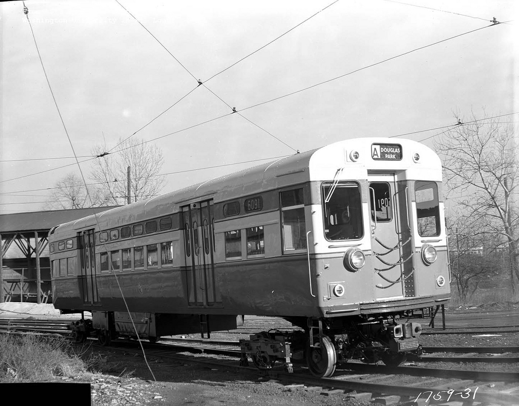 Чикаго, St. Louis CTA 6000 series № 6091