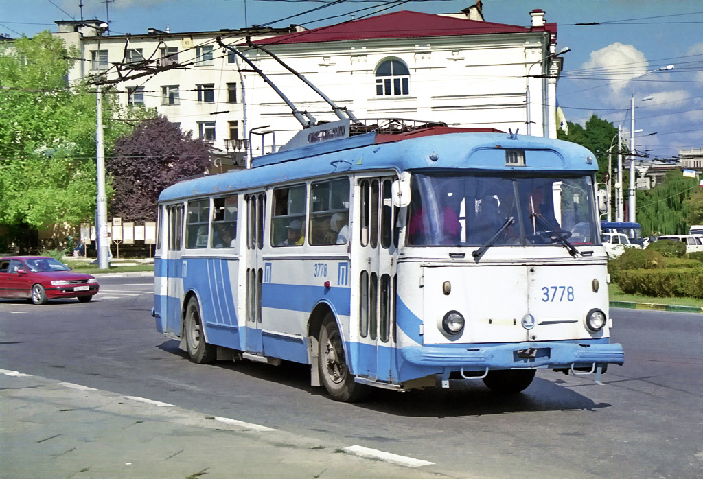 Крымский троллейбус, Škoda 9TrH29 № 3778