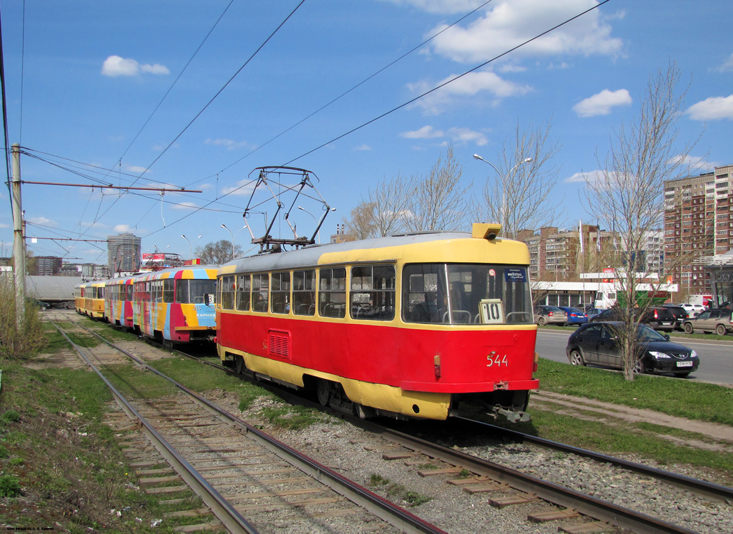 Екатеринбург, Tatra T3SU № 544