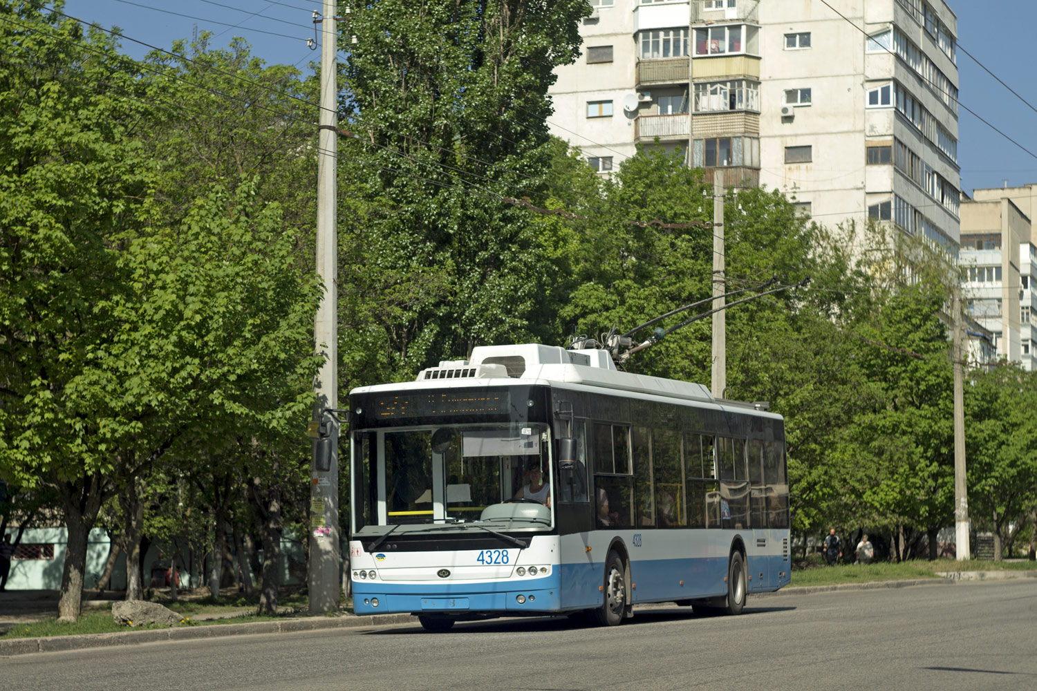 Крымский троллейбус, Богдан Т70110 № 4328