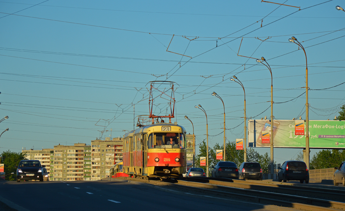 Екатеринбург, Tatra T3SU № 264
