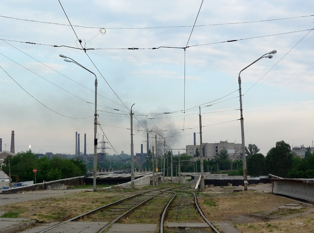 Днепр — Трамвайные сети — Правобережная часть Днепр — Трамвайные сети — Правобережная часть