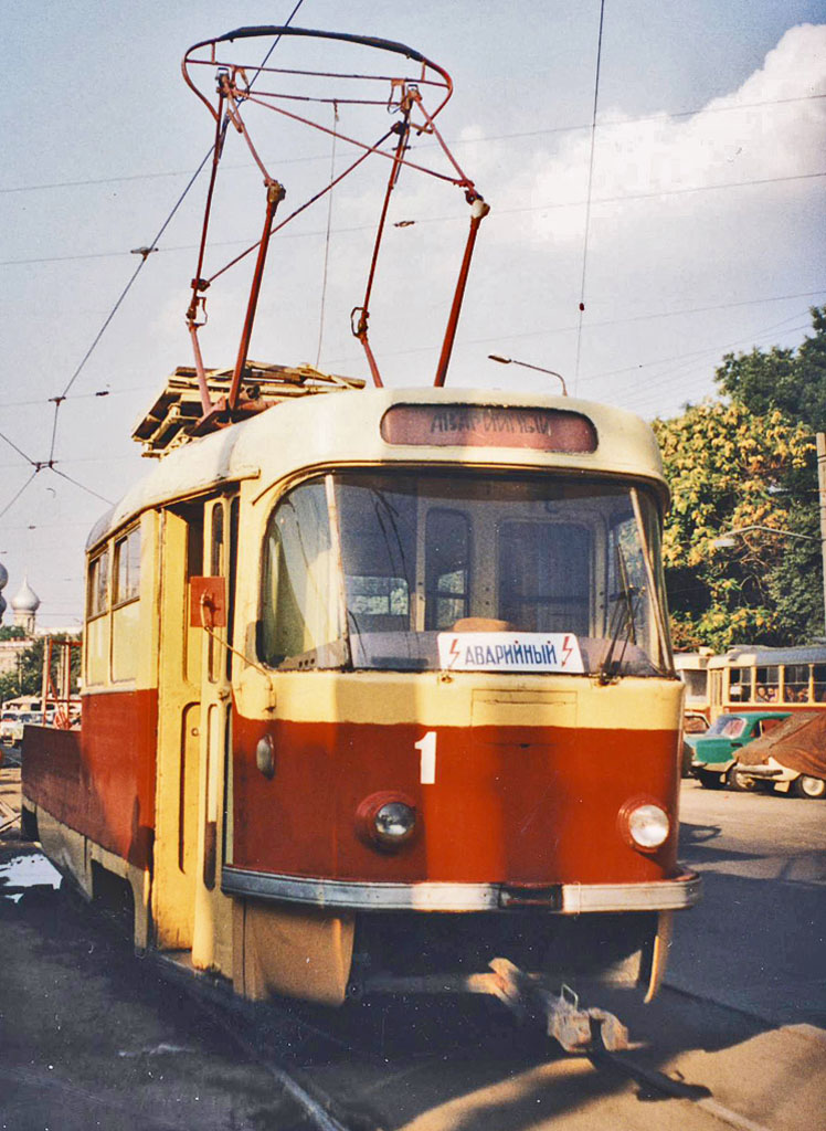 Одесса, Tatra T3SU (двухдверная) № В-1