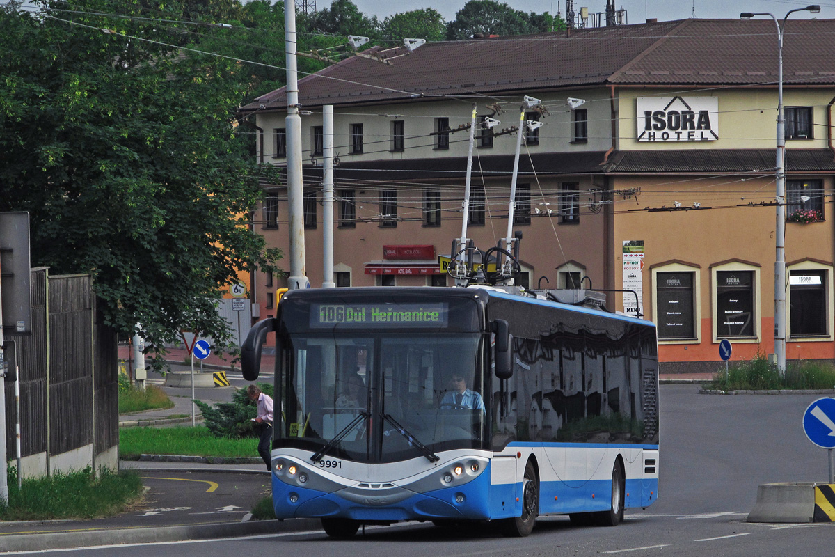 Острава, AMZ City Smile 12T № 9991 Острава, AMZ City Smile 12T № 9991