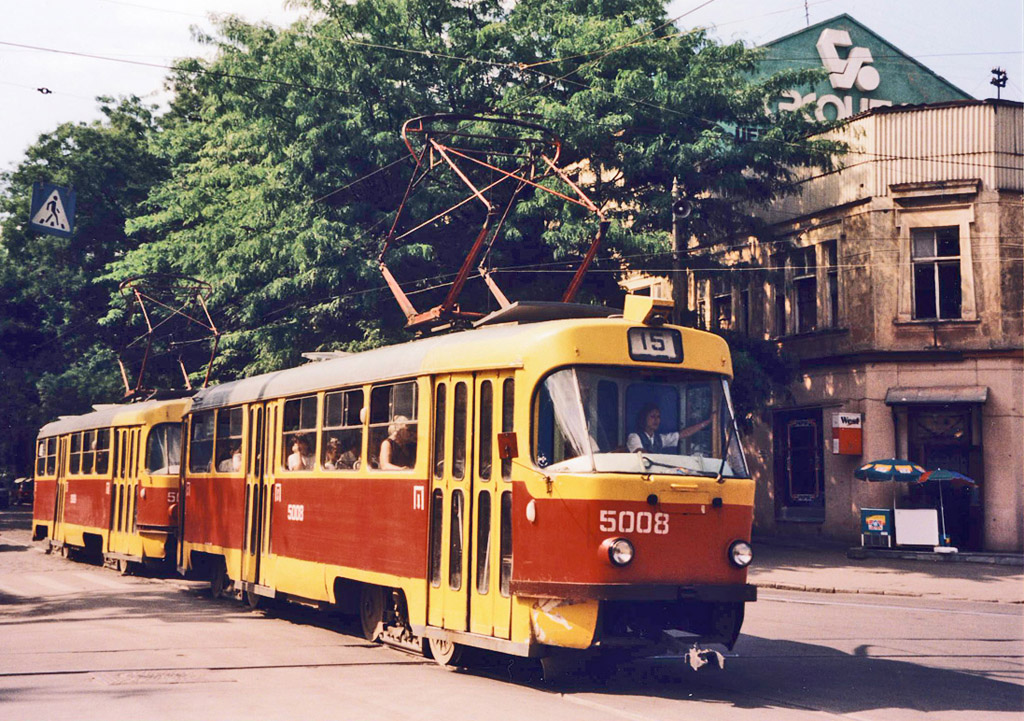 Одесса, Tatra T3SU № 5009; Одесса, Tatra T3SU № 5008