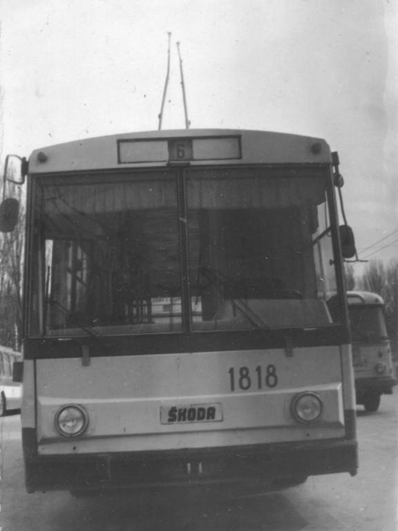 Крымский троллейбус, Škoda 14Tr01 № 1818; Крымский троллейбус — Исторические фотографии (1959 — 2000)