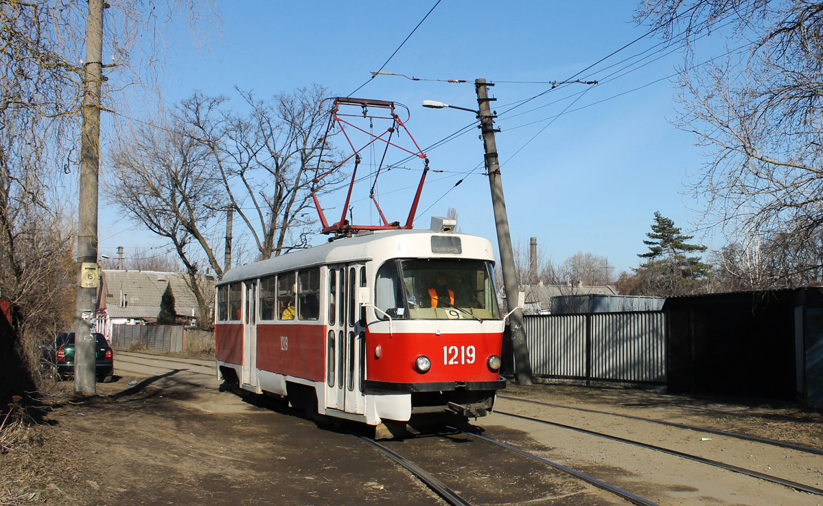 Днепр, Tatra T3SU № 1219