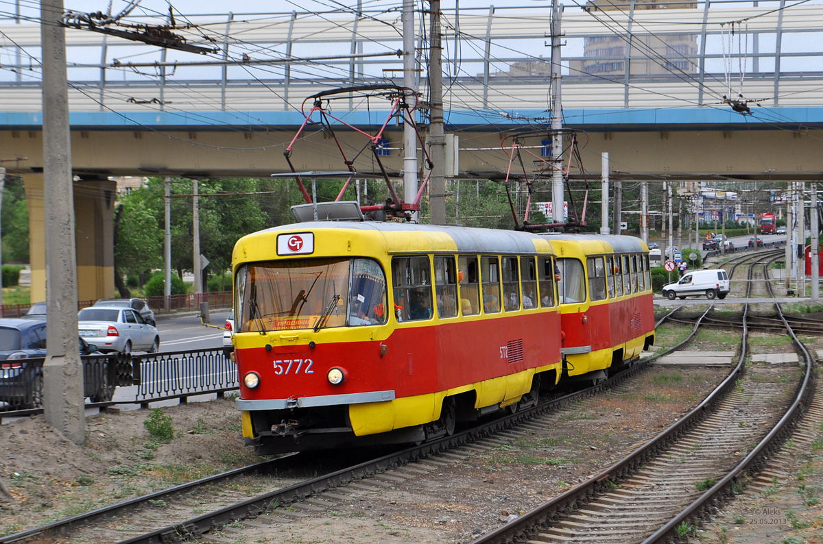 Волгоград, Tatra T3SU № 5772; Волгоград, Tatra T3SU № 5771