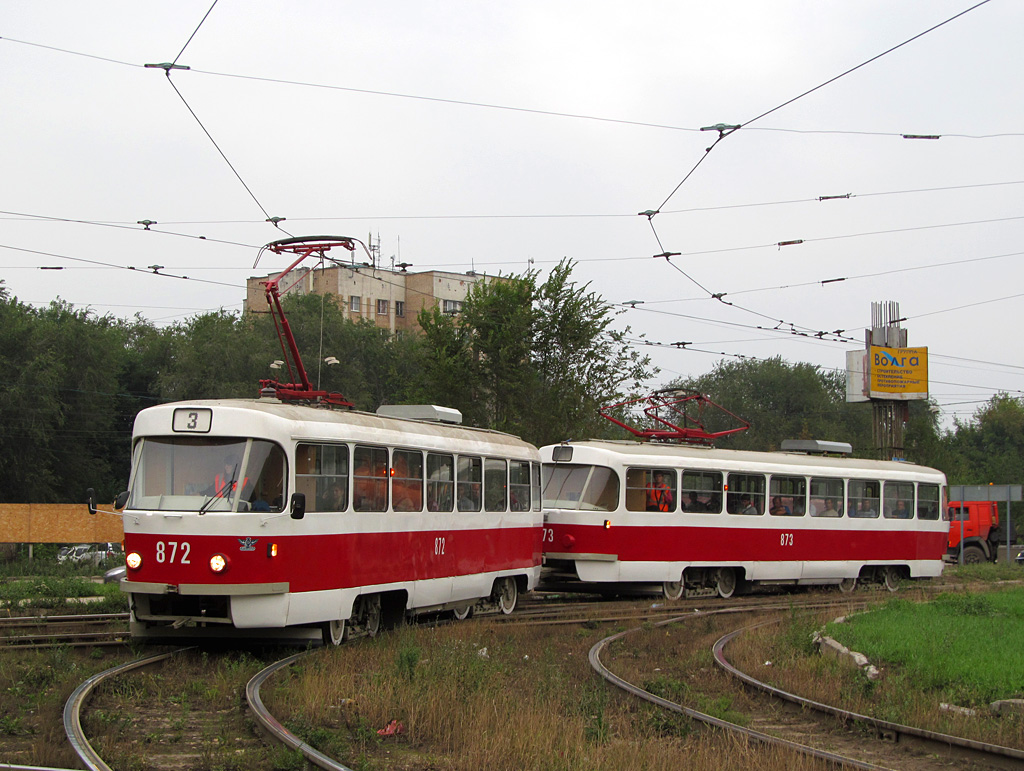 Самара, Tatra T3E № 872