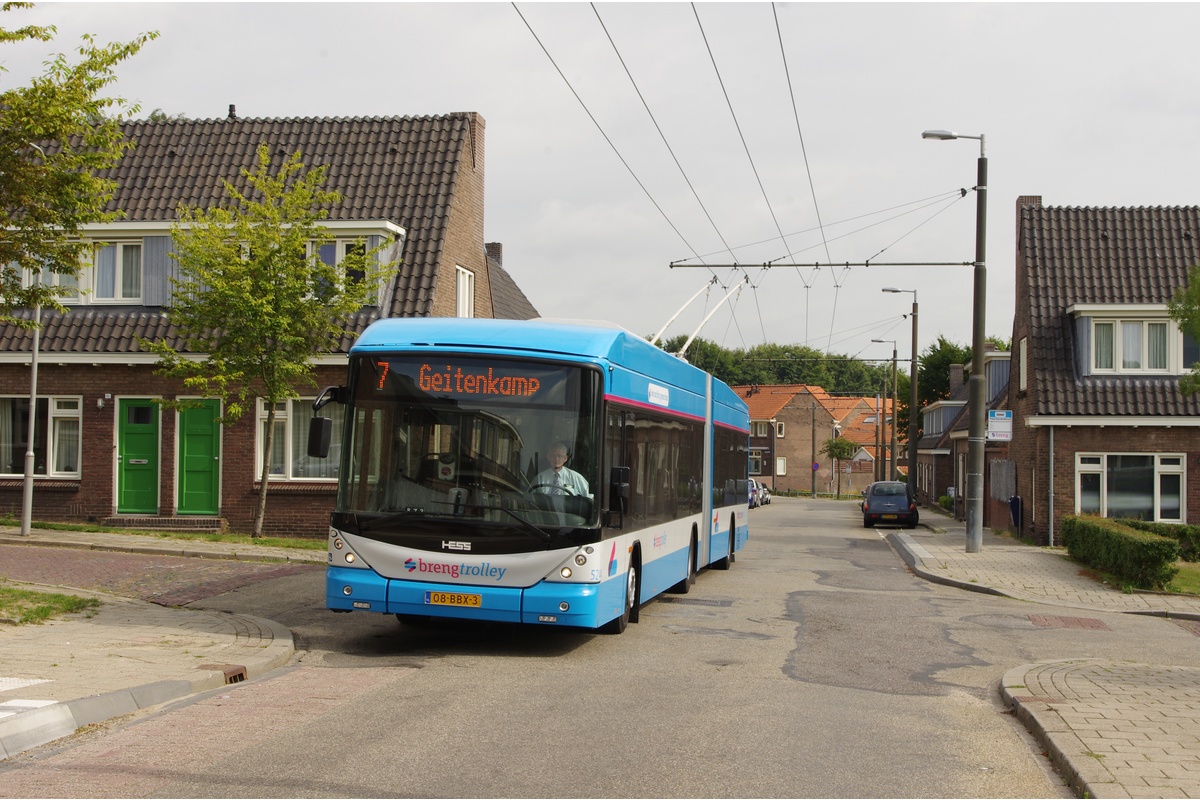 Арнем, Hess SwissTrolley 4 (BGT-N1D) № 5244
