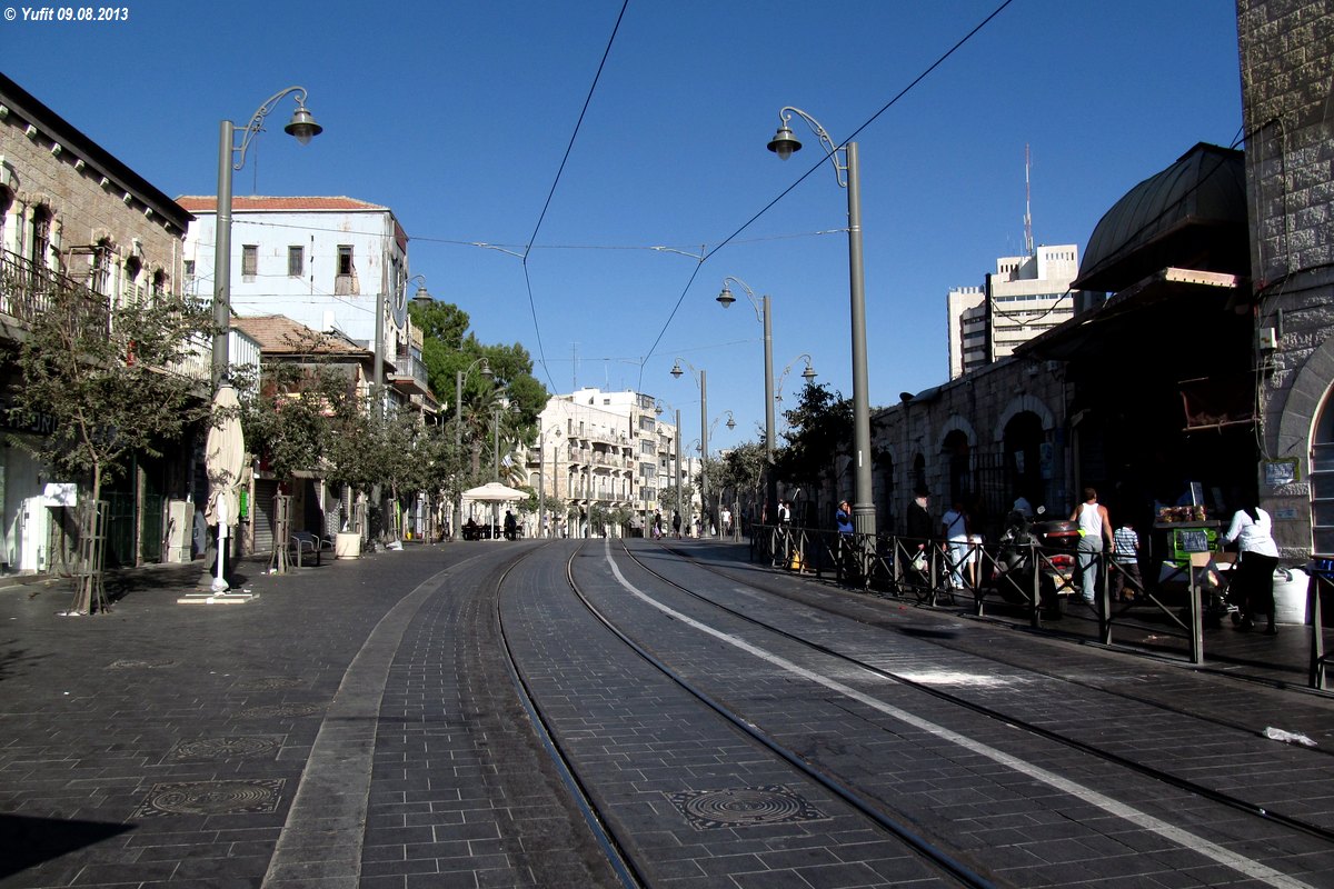 Иерусалим — Трамвай — Разные фотографии