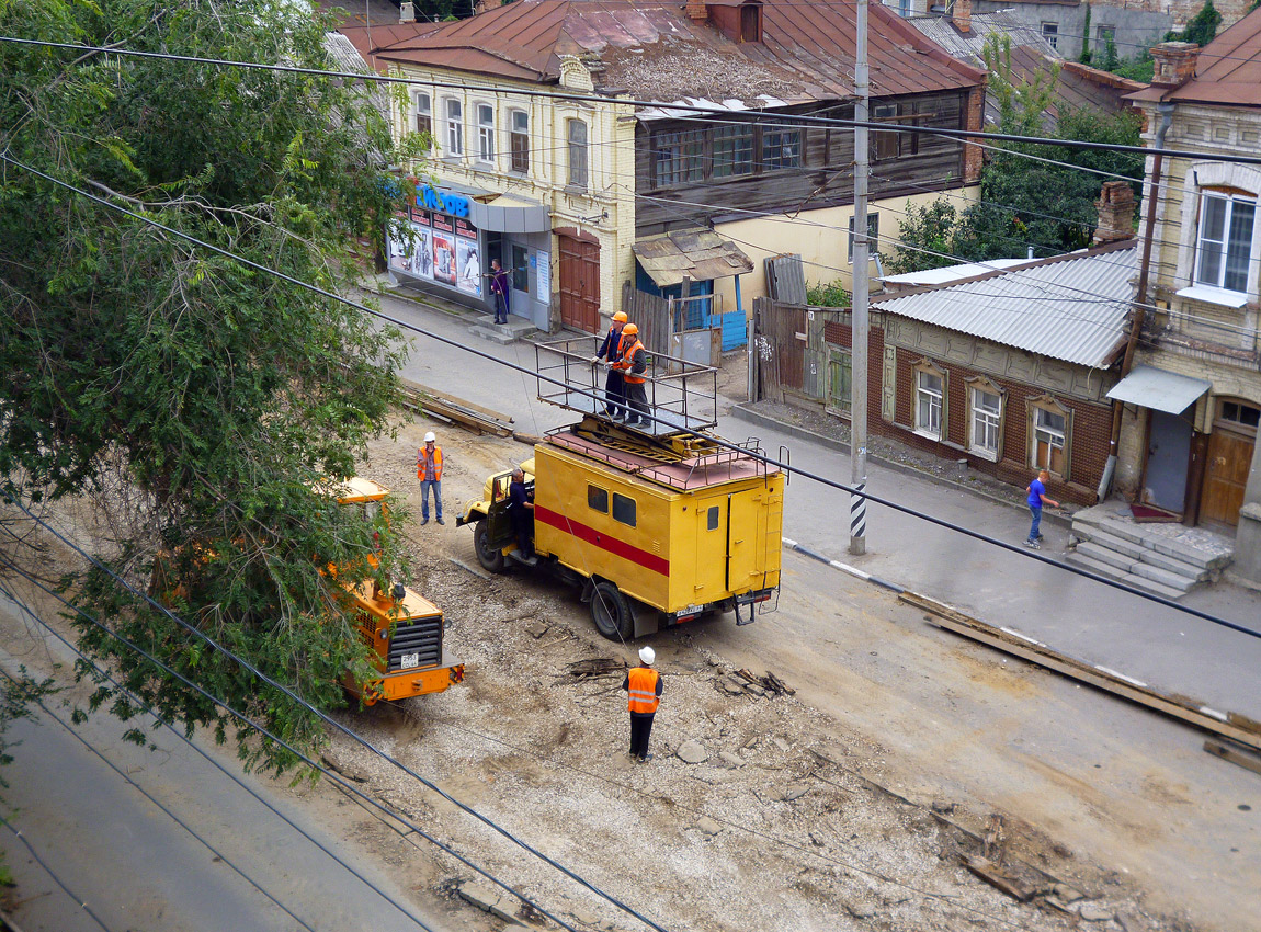 Саратов — Демонтаж трамвайных линий
