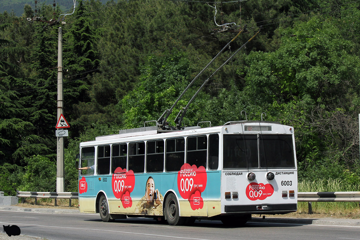 Крымский троллейбус, Škoda 14Tr02/6 № 6003