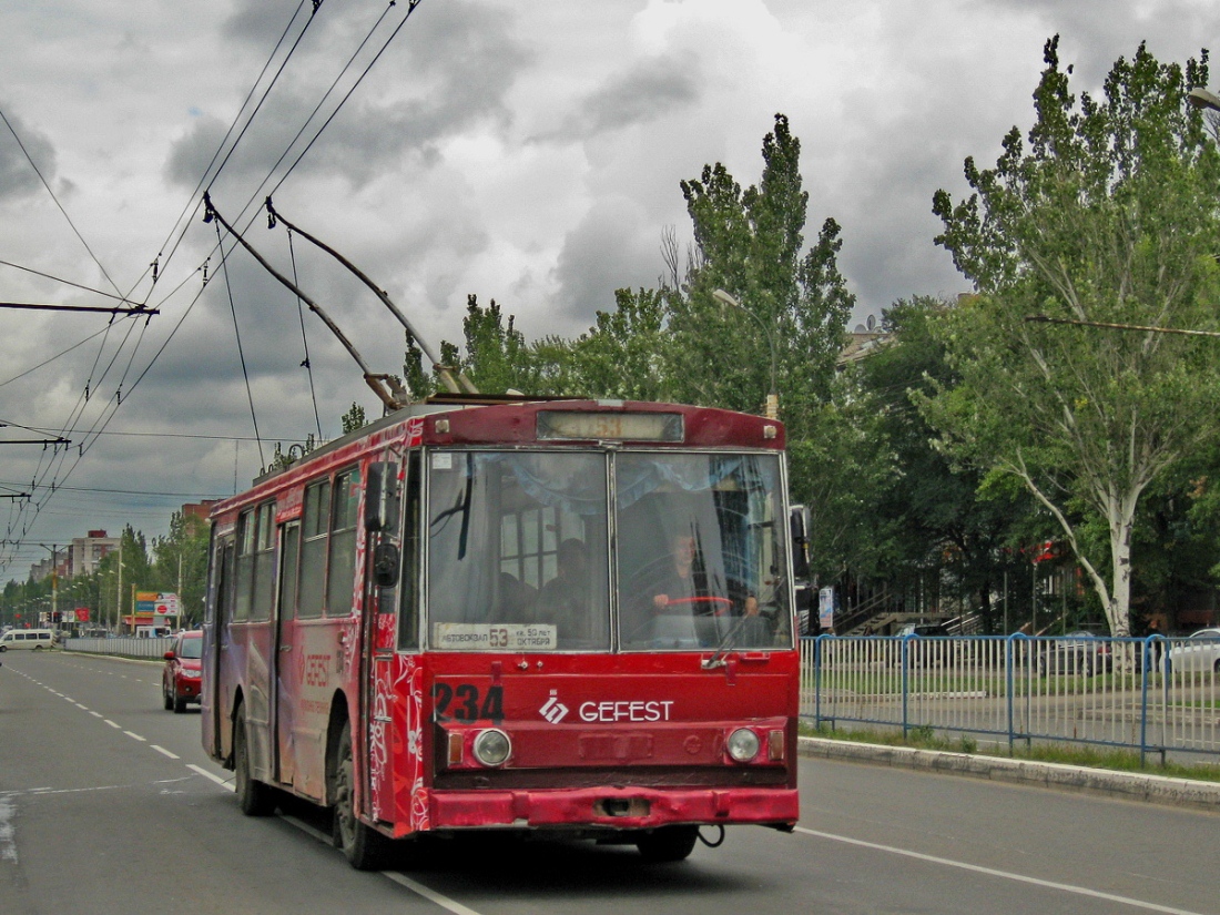 Луганск, Škoda 14Tr89/6 № 234