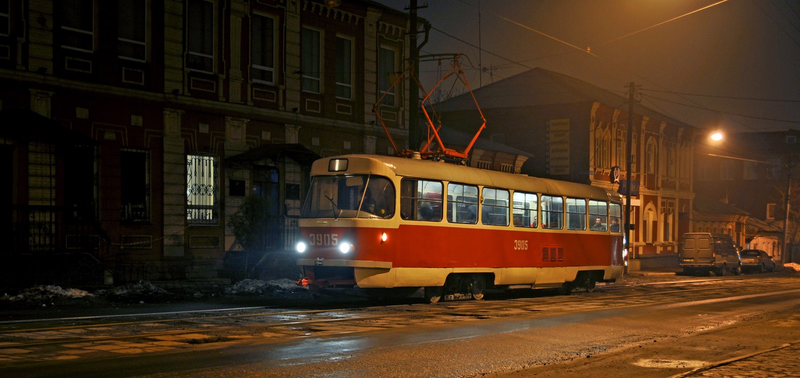 Донецк, Tatra T3SU (двухдверная) № 3905