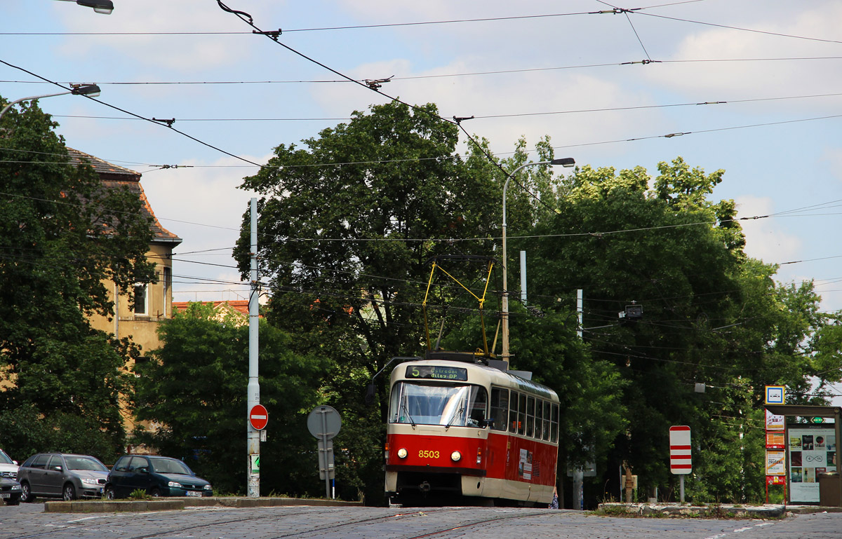 Прага, Tatra T3R.P № 8503