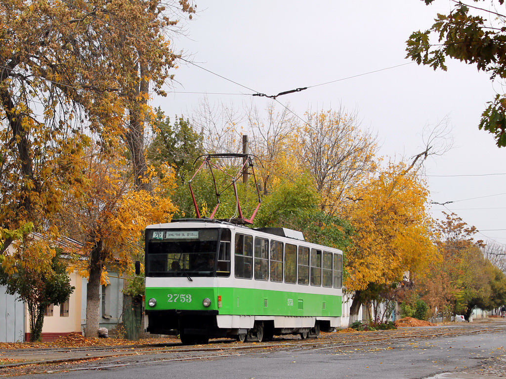 Ташкент, Tatra T6B5SU № 2753