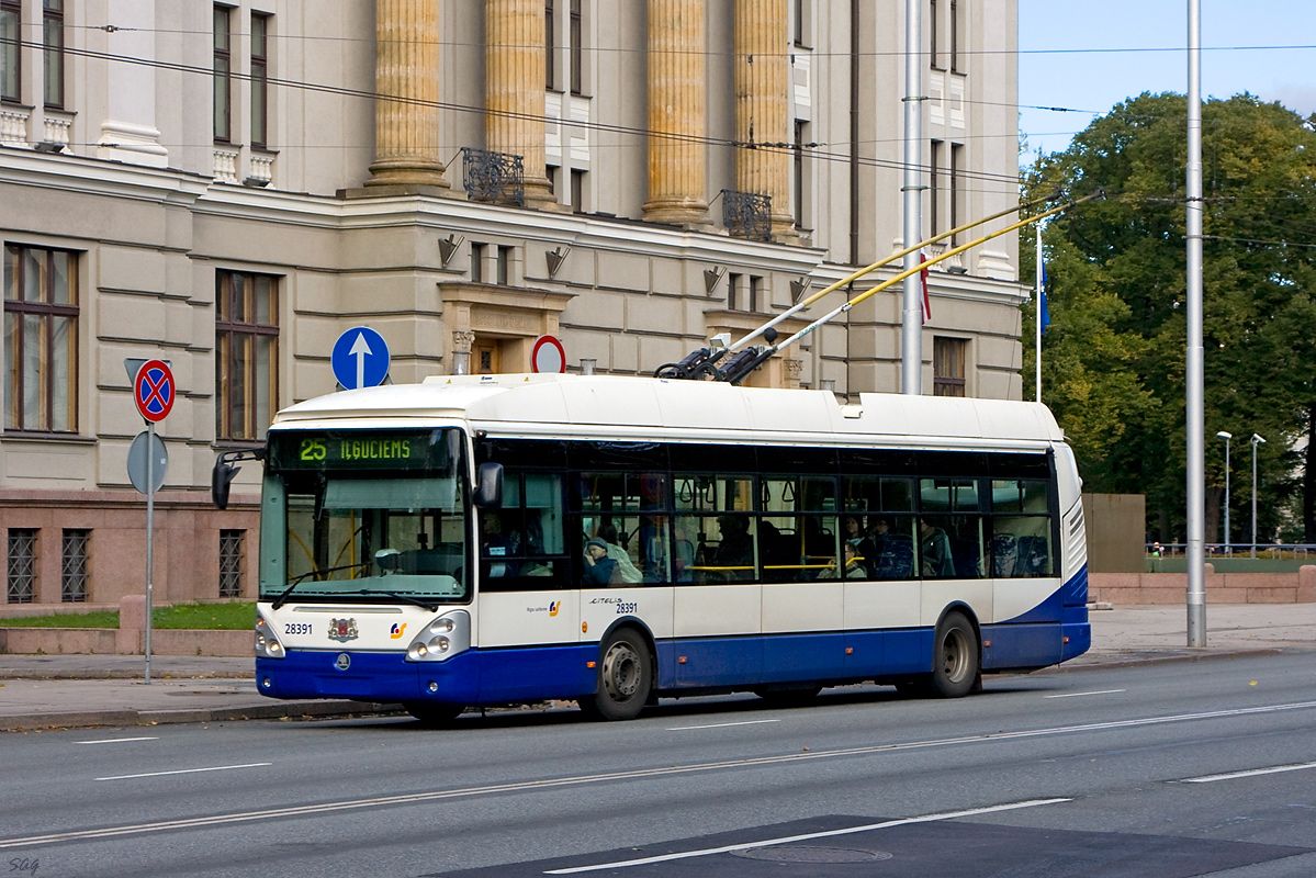 Рига, Škoda 24Tr Irisbus Citelis № 28391