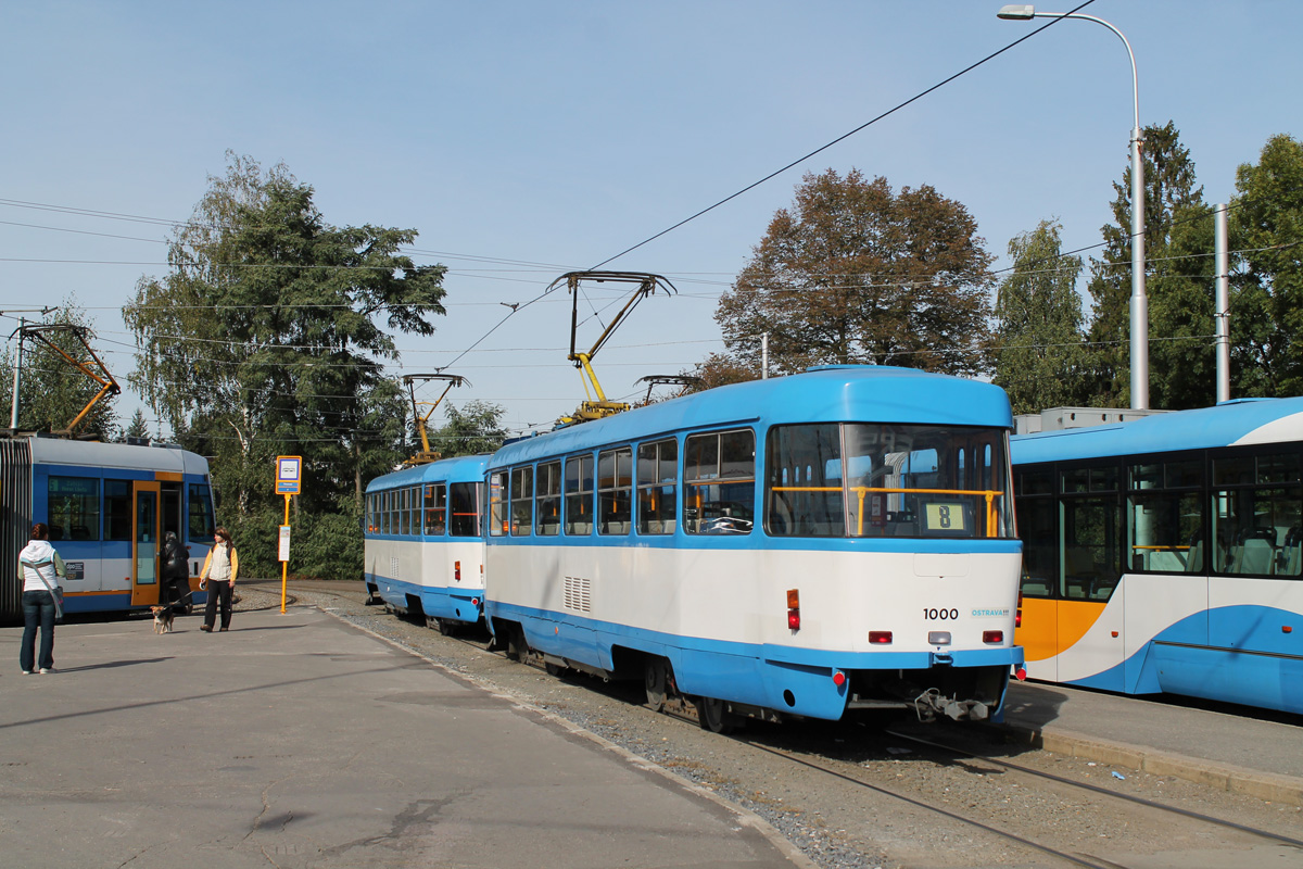Острава, Tatra T3R.P № 1000
