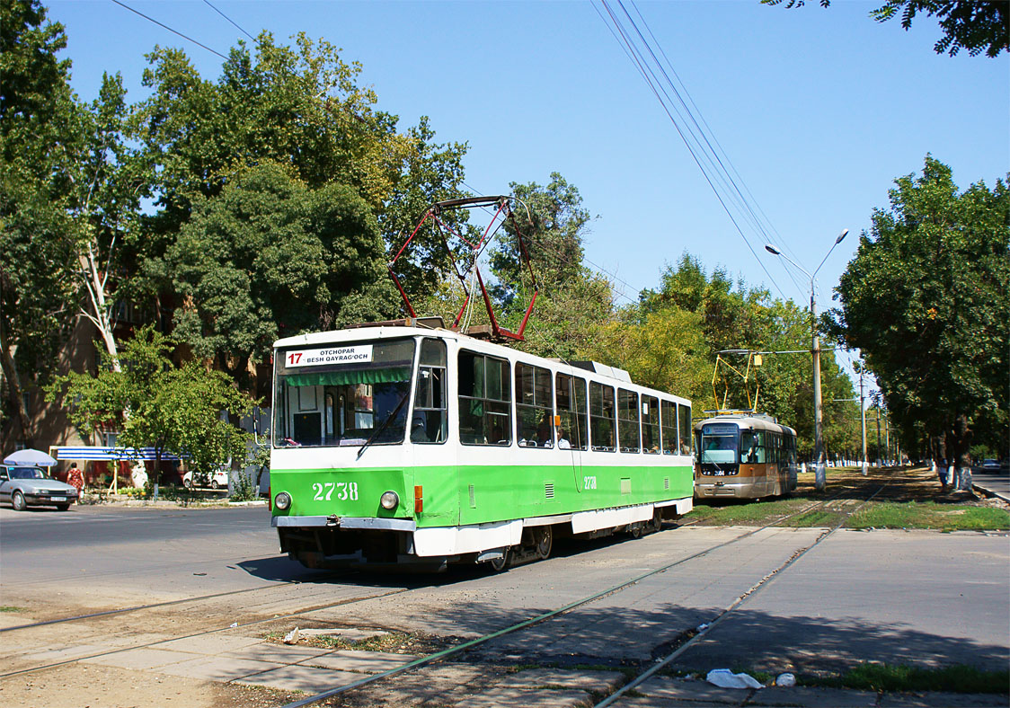 Ташкент, Tatra T6B5SU № 2738