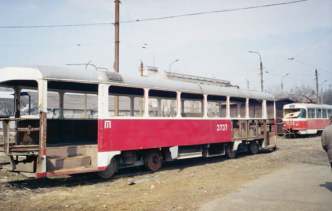 Донецк, Tatra T3SU (двухдверная) № 3737