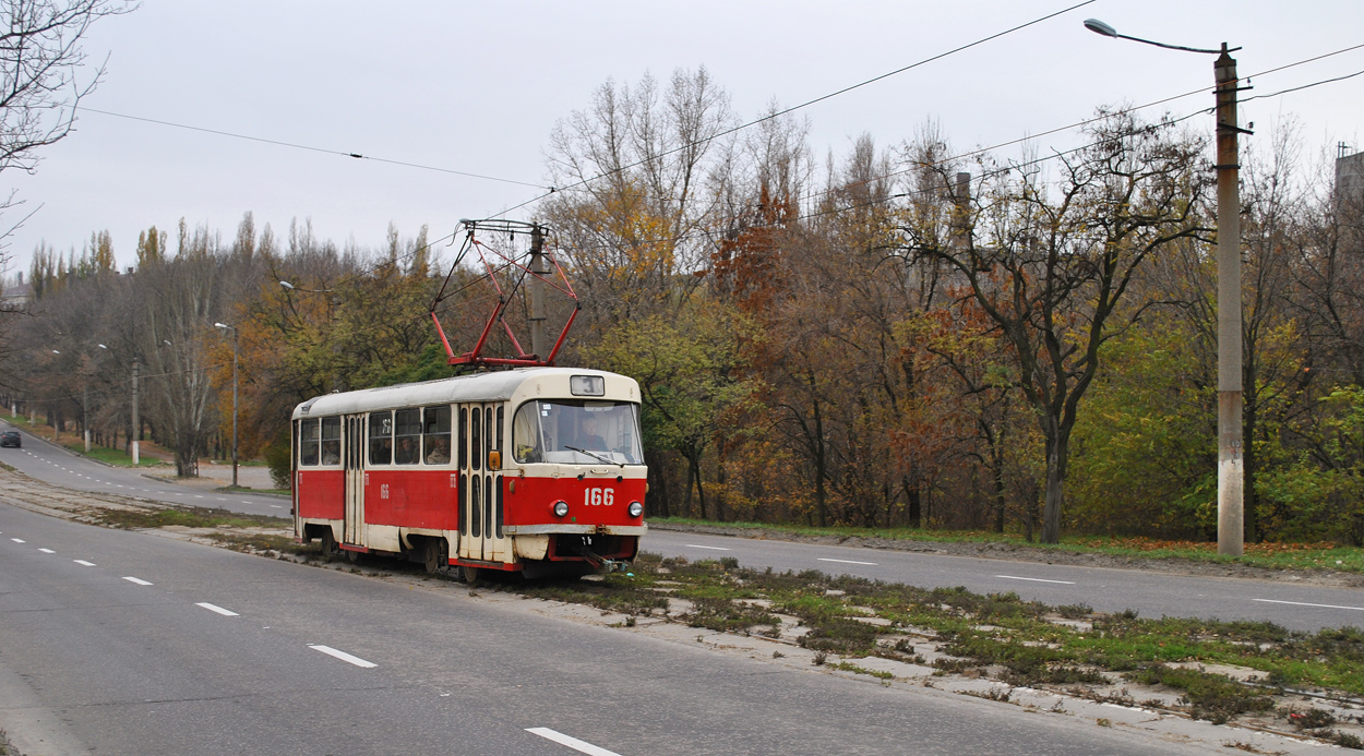 Донецк, Tatra T3SU № 166 (4166)