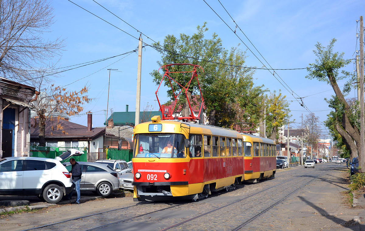 Краснодар, Tatra T3SU № 092