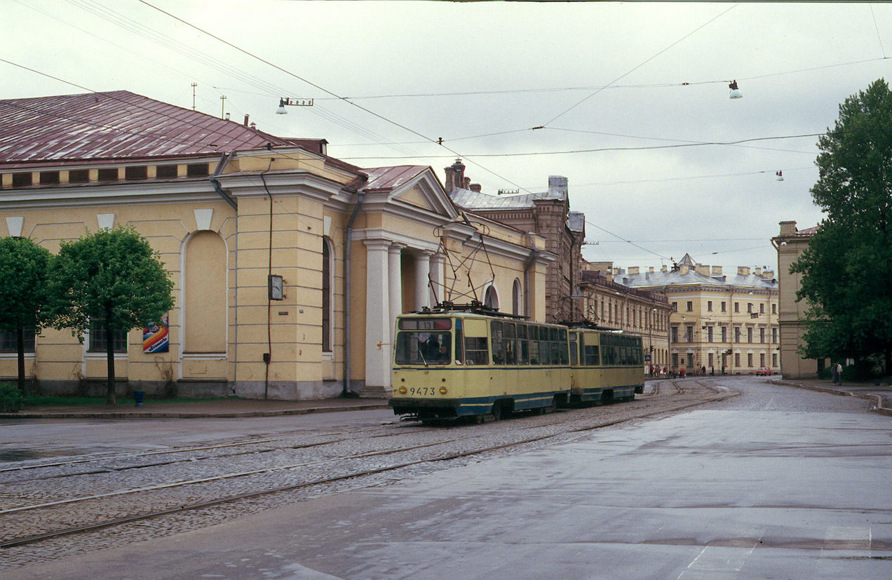 Санкт-Петербург, ЛМ-68М № 9473; Санкт-Петербург — Исторические фотографии трамвайных вагонов