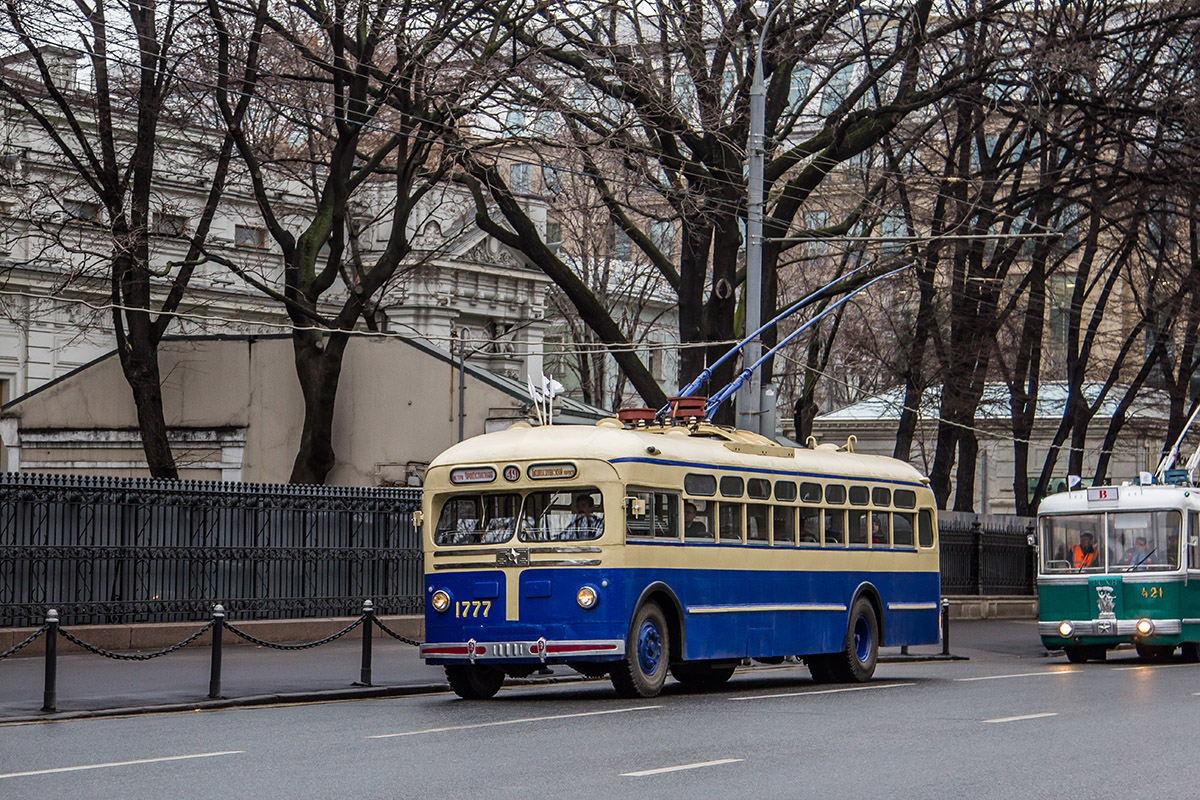 Москва, МТБ-82Д № 1777; Москва — Парад к 80-летию троллейбуса 16 ноября 2013