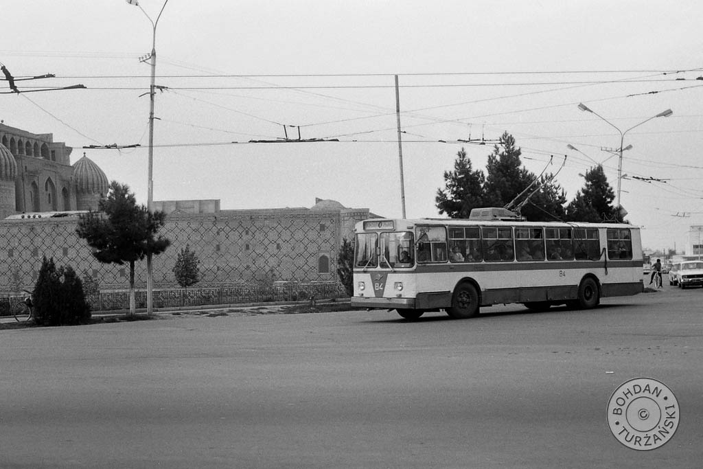 Самарканд, ЗиУ-682Б № 84; Самарканд — Старые фотографии — троллейбус