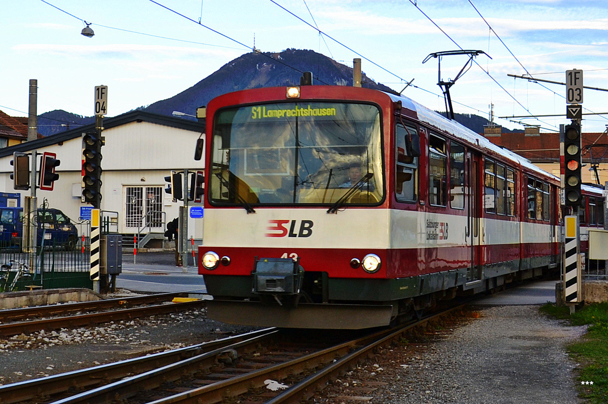 Зальцбург, SGP GT6 № 43; Зальцбург — Salzburger Lokalbahn