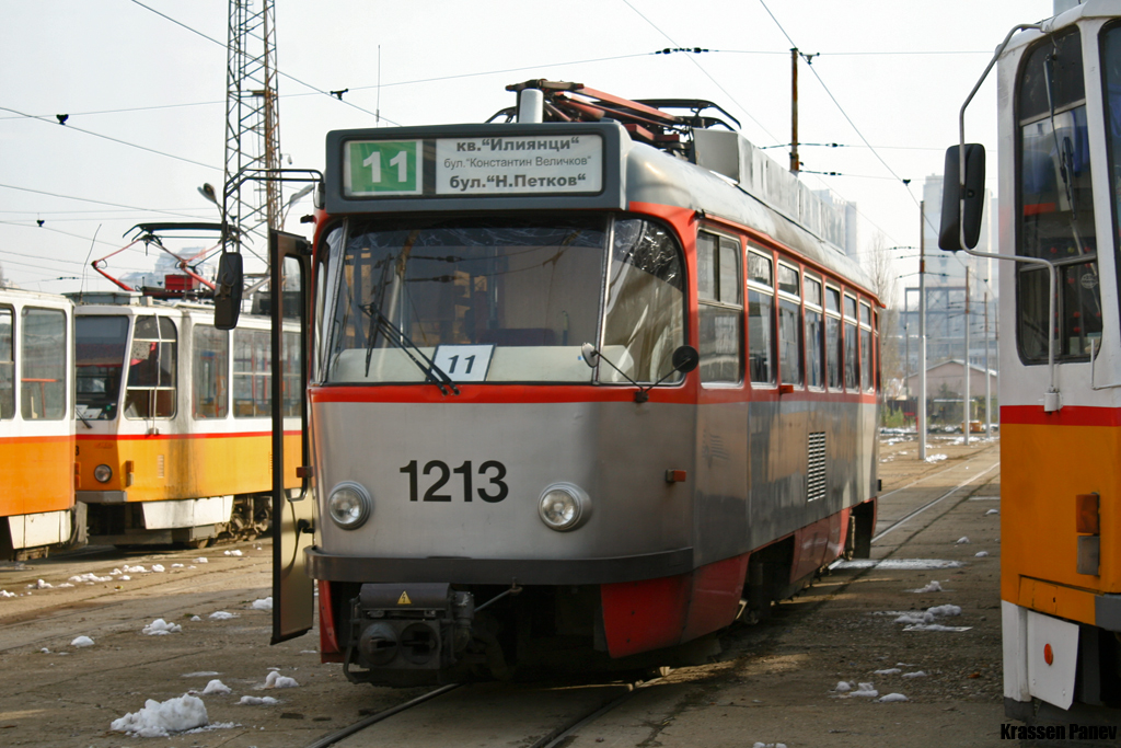 София, Tatra T4DC № 1213